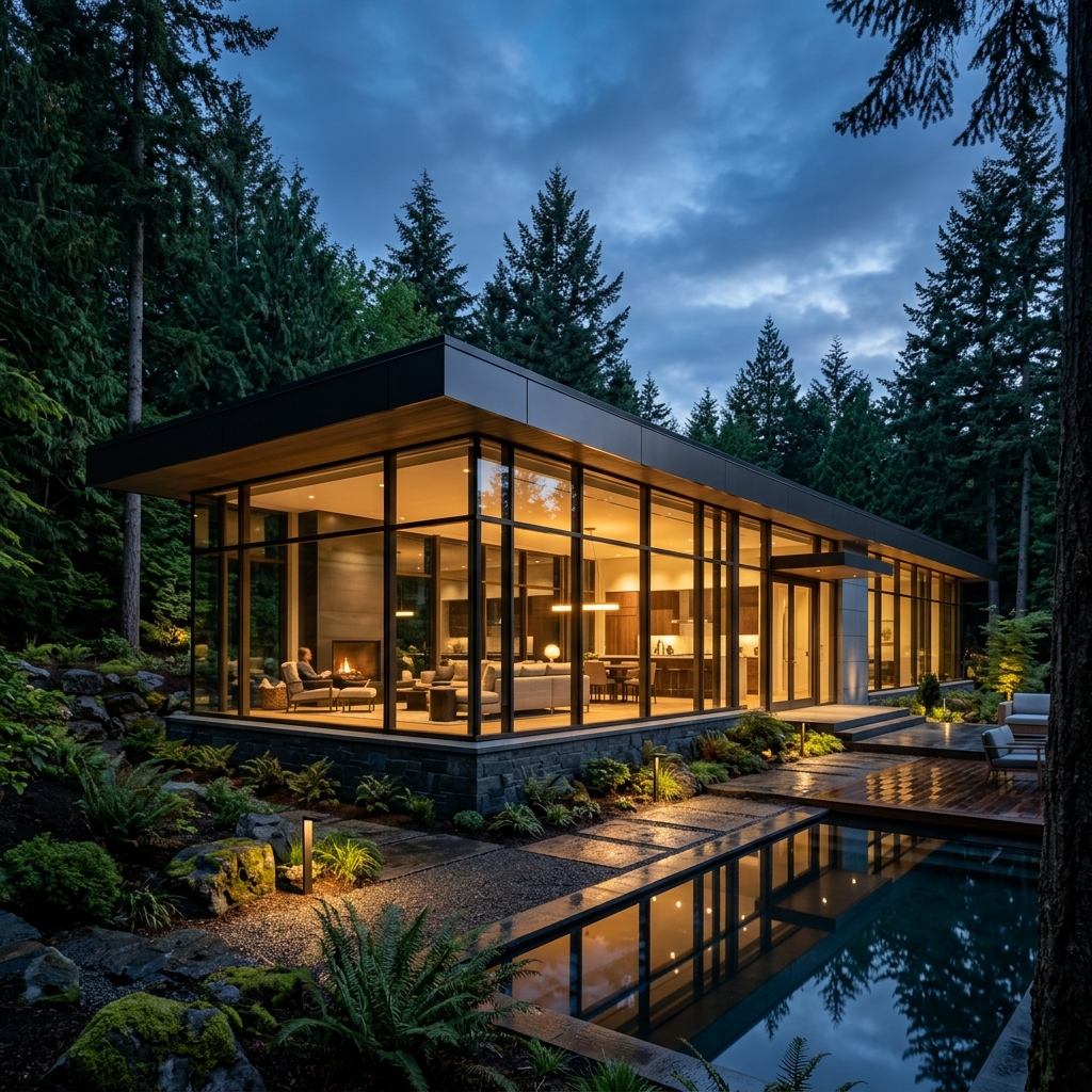Pinnacle Glass & Aluminum Modern Architectural Showcase